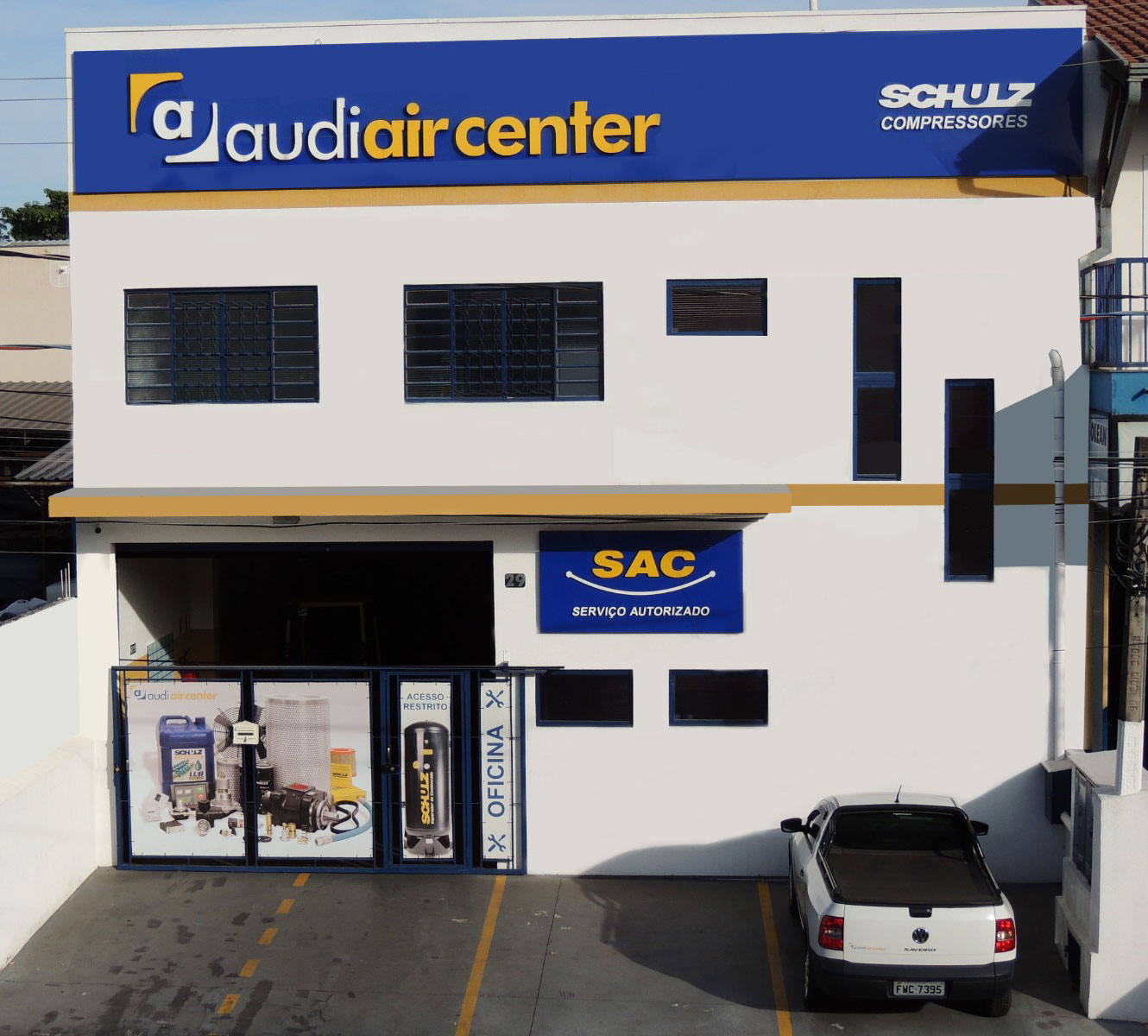 Assistência técnica em ar comprimido