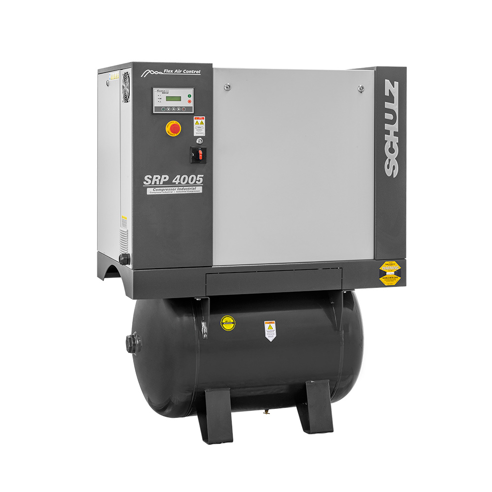 Compressor de Parafuso SRP 4005E Flex R - 5 hp 230 litros