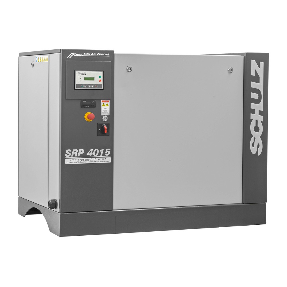 Compressor de Parafuso SRP 4015E Flex ADS - 15 hp ar direto com secador integrado