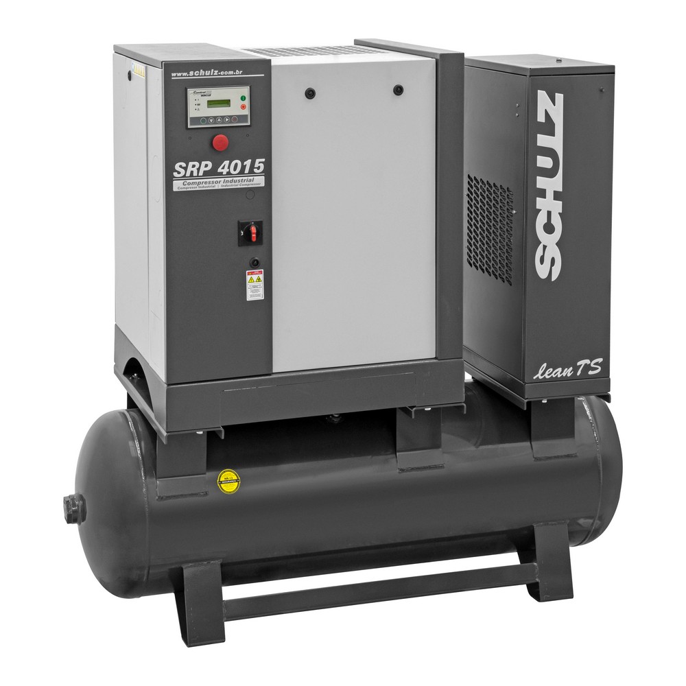 Compressor de Parafuso SRP 4015E Lean TS - 15 hp 260 litros