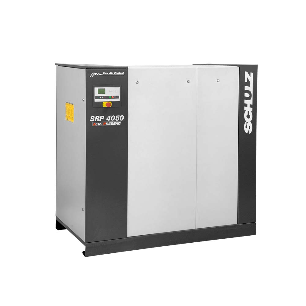 Compressor de Parafuso SRP 4050E Flex Alta Pressão ADS - 50 hp ar direto com secador integrado