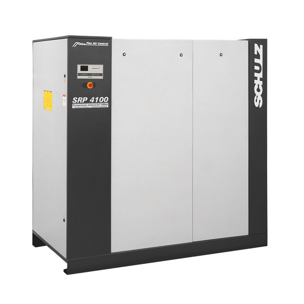 Compressor de Parafuso SRP 4100E Flex ADS - 100 hp ar direto com secador integrado