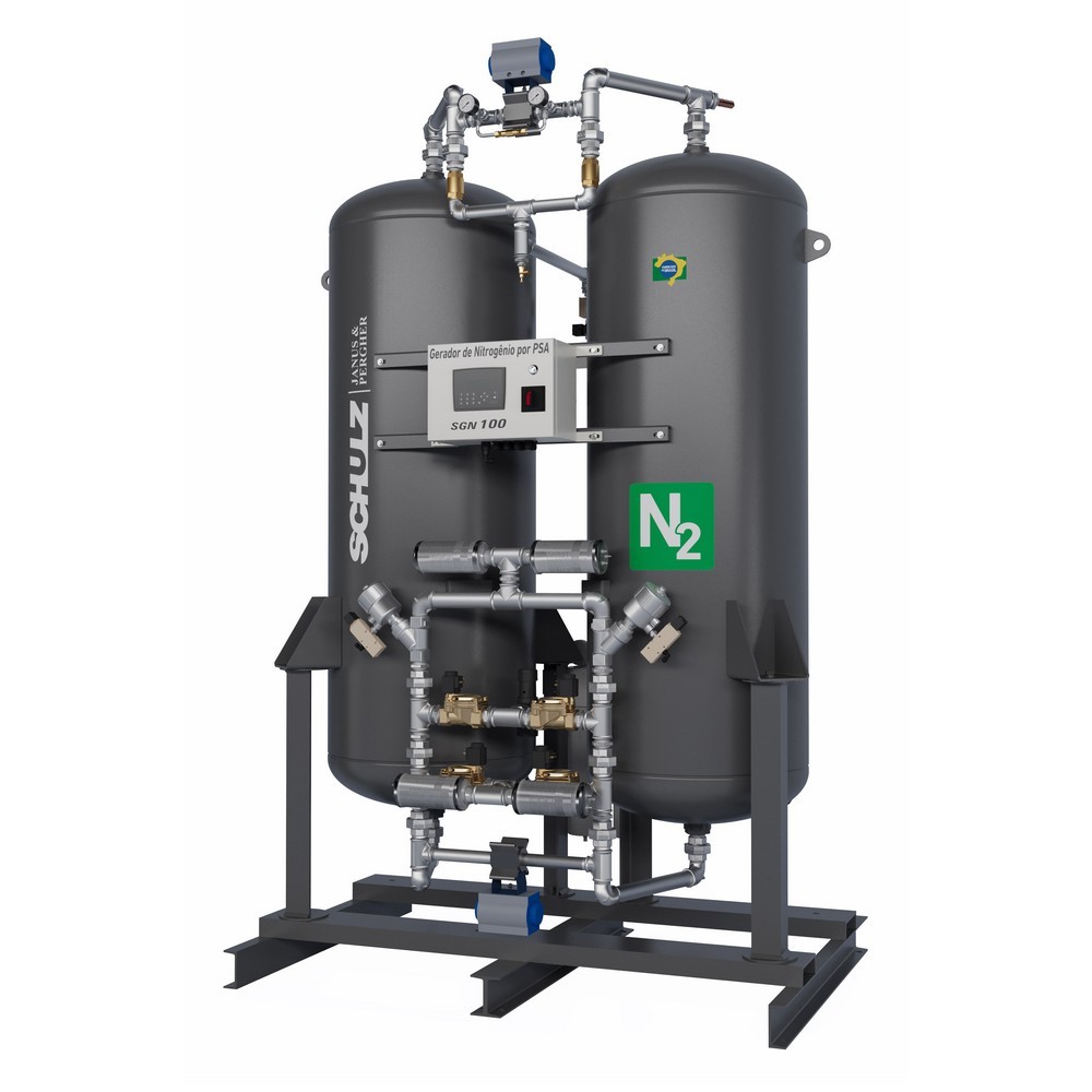 Sistema de Geração de Gás Nitrogênio SGN 100 - Vista 2