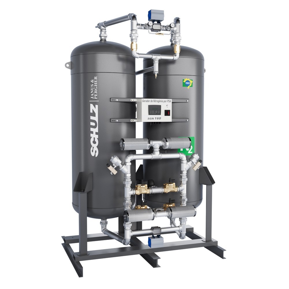 Sistema de Geração de Gás Nitrogênio SGN 160 - Vista 1