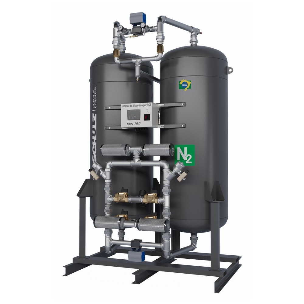 Sistema de Geração de Gás Nitrogênio SGN 160 - Vista 2