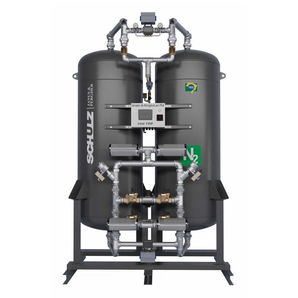 Sistema de Geração de Gás Nitrogênio SGN 160 - Vista 3
