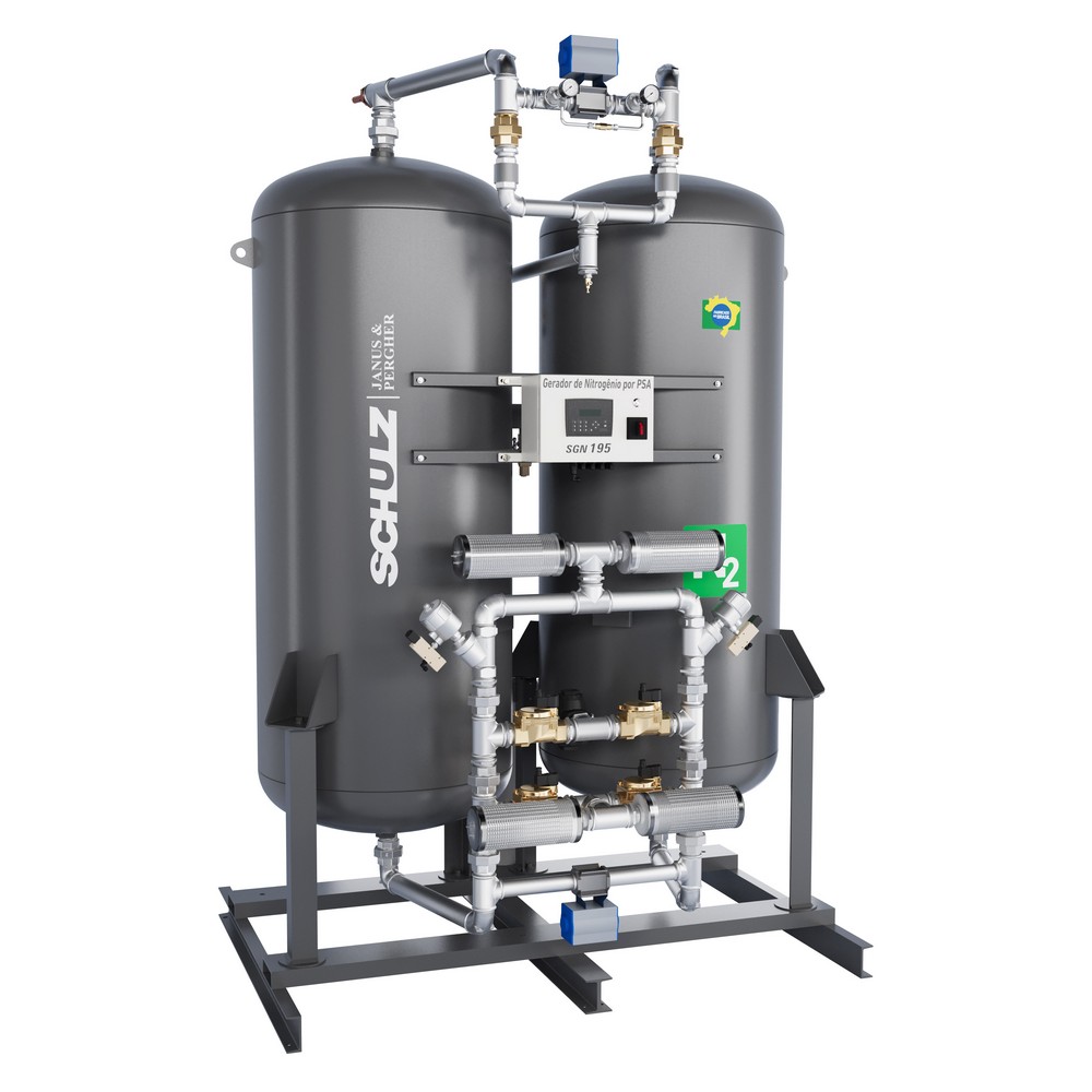 Sistema de Geração de Gás Nitrogênio SGN 195 - Vista 1