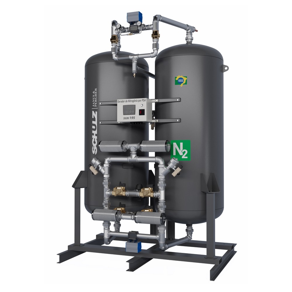 Sistema de Geração de Gás Nitrogênio SGN 195 - Vista 3