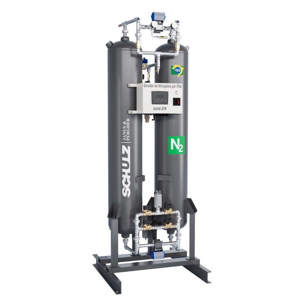Sistema de Geração de Gás Nitrogênio SGN 24 - Vista 1
