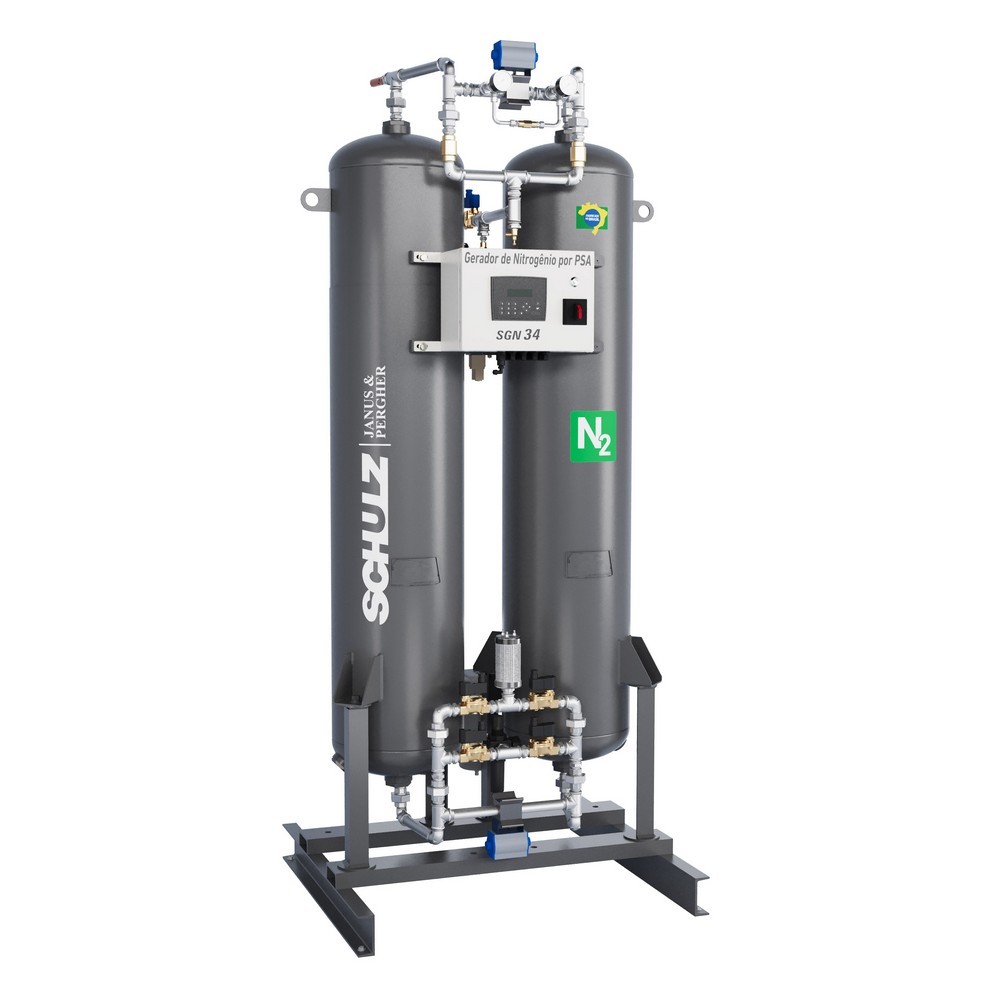 Sistema de Geração de Gás Nitrogênio SGN 34 - Vista 1