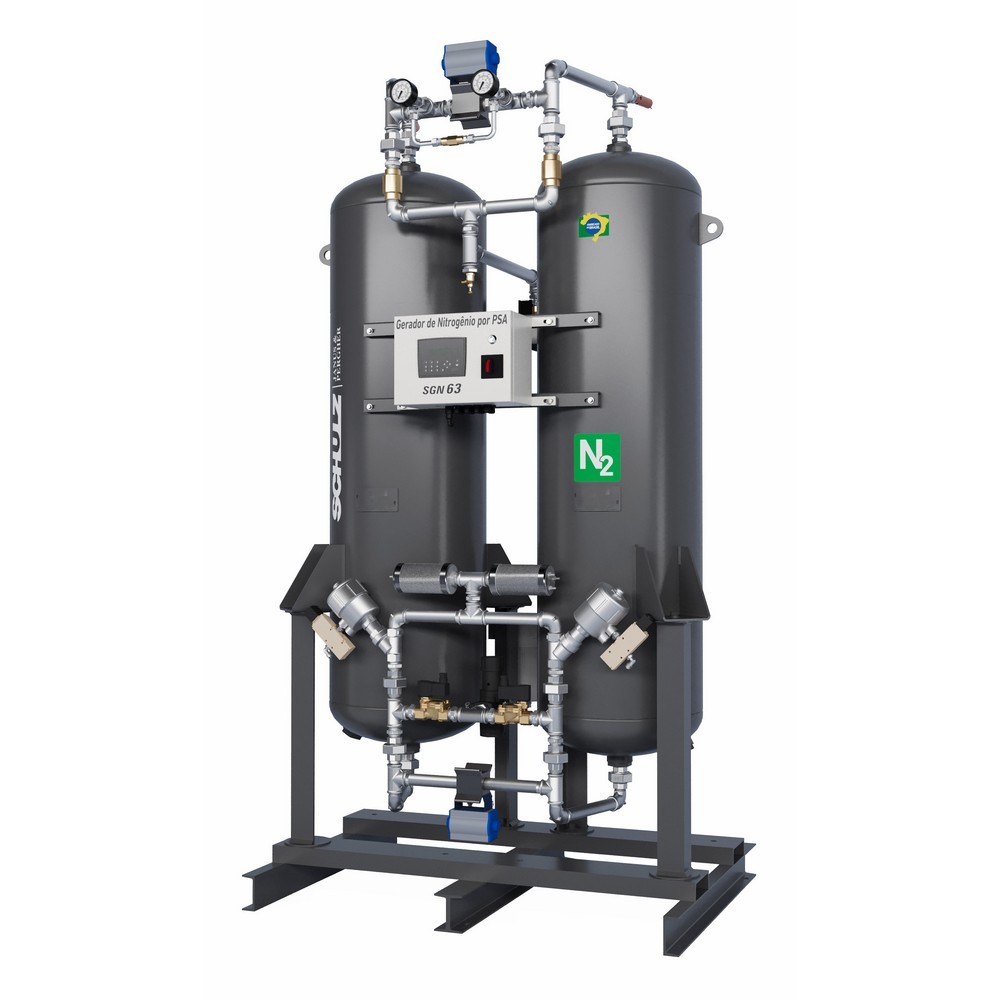 Sistema de Geração de Gás Nitrogênio SGN 63 - Vista 2