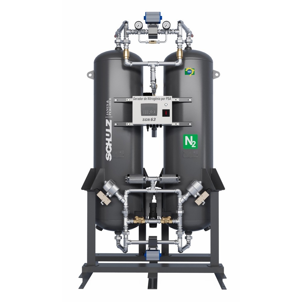 Sistema de Geração de Gás Nitrogênio SGN 63 - Vista 3